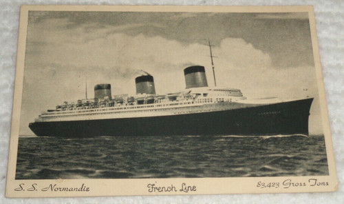 Normandie french line - normandie,